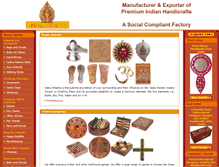 Tablet Screenshot of jindalcrafts.com